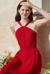Charlotte Dress Red