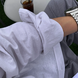 Wonderant Ice Cotton Linen Overfit Shirt