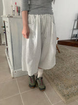 [unisex] Lutsme Curve Cut Bermuda Banding Pants