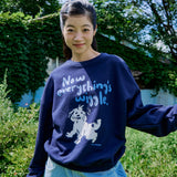 ウィグルスウェットシャツ (NAVY)