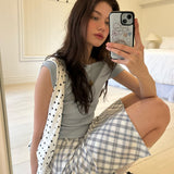 Weekend Shoulder Top (blueberry)