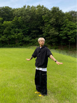 Future Nylon String Short Sleeve Anorak 3C