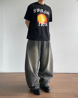 サンデープリントショートスリーブTシャツ
