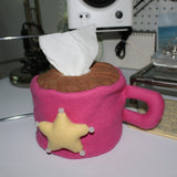 【MADE】PINK MUG COFFEE (tissue case)