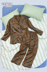 Blue Moon Leopard Four Seasons Pajamas