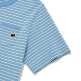 ユニモノチェリーストライプTシャツ [SKY]