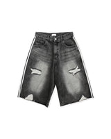 Labon Track Bermuda Denim Pants