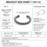 **ツイステッド カフ ブレスレット**