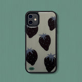 ストロベリー(begie) スマホケース (epoxy bumper)