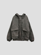 ナンバージャックコーデュロイフーデッドジャケット3C