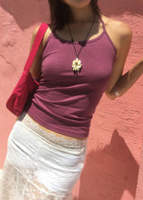 PIGMENT HALTER SLEEVELESS