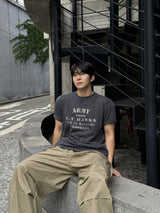 アーミーピグメントダイング半袖Tシャツ
