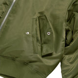 24FW バルーンフィットMA-1パッディングジャケット カーキ