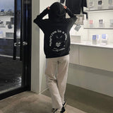 ブラックバニー バックパーカー ジップアップ