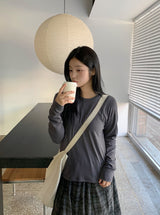 ハンターズ ブラッシュド ラウンド ロングスリーブ Tシャツ