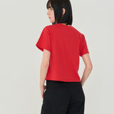 インシジョンラインTシャツ（赤）