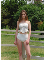 Suzy High Waist Brief White