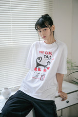 26SS★ Cat's Tail Short Sleeve Tee