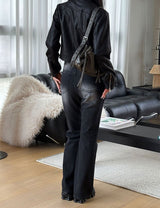 [F/W] Crop suede zipper jacket(2color)