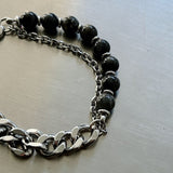 Bead-Link Segment Bracelet