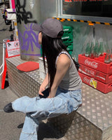 (Unisex) モンスターカーゴデニムパンツ