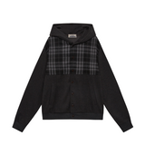 saros check jacket - Charcoal(2)