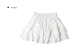 Chuel Tiered Banding Mini Skirt