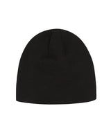 CROSS PATCHED LOGO BEANIE_BLACK