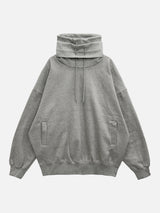 ダブルタートルネックオーバースウェットシャツ2C
