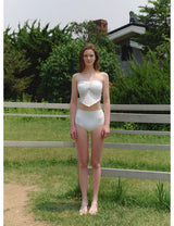 Suzy Halter Top White