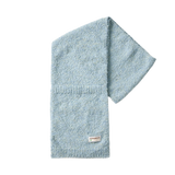 Bubble Boucle Knit Muffler (Aqua)