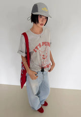 PUNK CAT OVERFIT TEE
