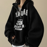 クルセミジップアップフーディー [フリース]