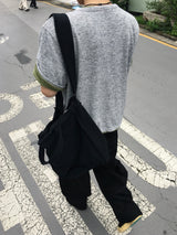 Canva Washed Damaged Big Bag 2C