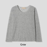Lea Cut-Off Boat Neck Knit