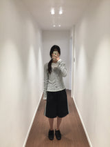 バーティカルドットロングスリーブ (3color)