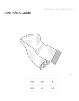 Willy stripe muffler(2colors!)