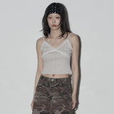 fl lace top (beige)