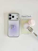 [SET] BLUEBERRY SORBET Silver Epoxy Case Ring Tok