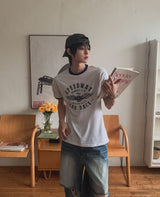 スピーディープリント リンガー 半袖Tシャツ