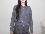 alpa cable cardigan