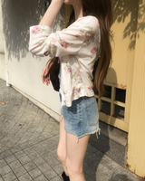 Flower hood jumper