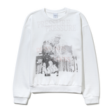 Pressure Crop Sweatshirt (White)