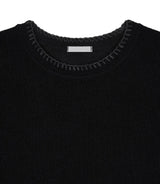 [1+1] レトン ステッチ マッスル ニット ショートスリーブ Tシャツ