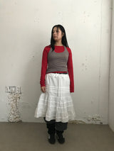Chihiro Pintuck Midi Skirt (2 Colors)