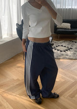 UNBAL TRACK WIDE PANTS (2color)