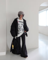 [UNISEX] エアブルゾン オーバーサイズフィット シャーリングパディング