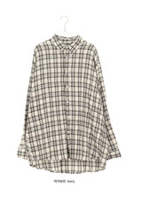 [unisex] Delice Vintage Check Long Sleeve Shirt