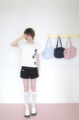 チェックシースルー ニソックス (4color)