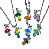 トリッピーマッシュルームネックレス.07 (8color)